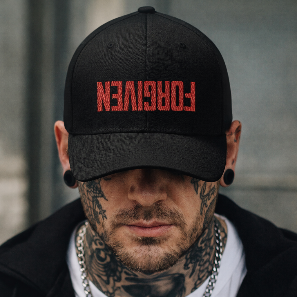 Forgiven Embroidered Cap — God's Grace & Mercy Baseball Hat