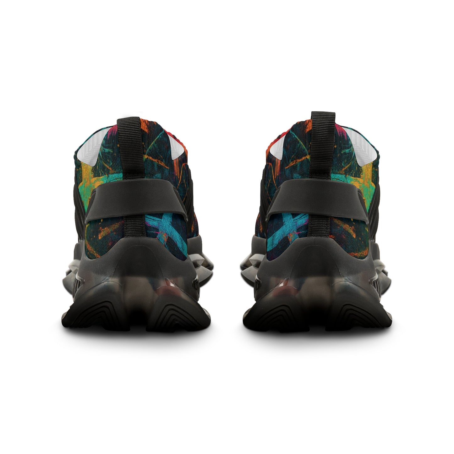 Sneakers Urban Graffiti Cross and Halo Design