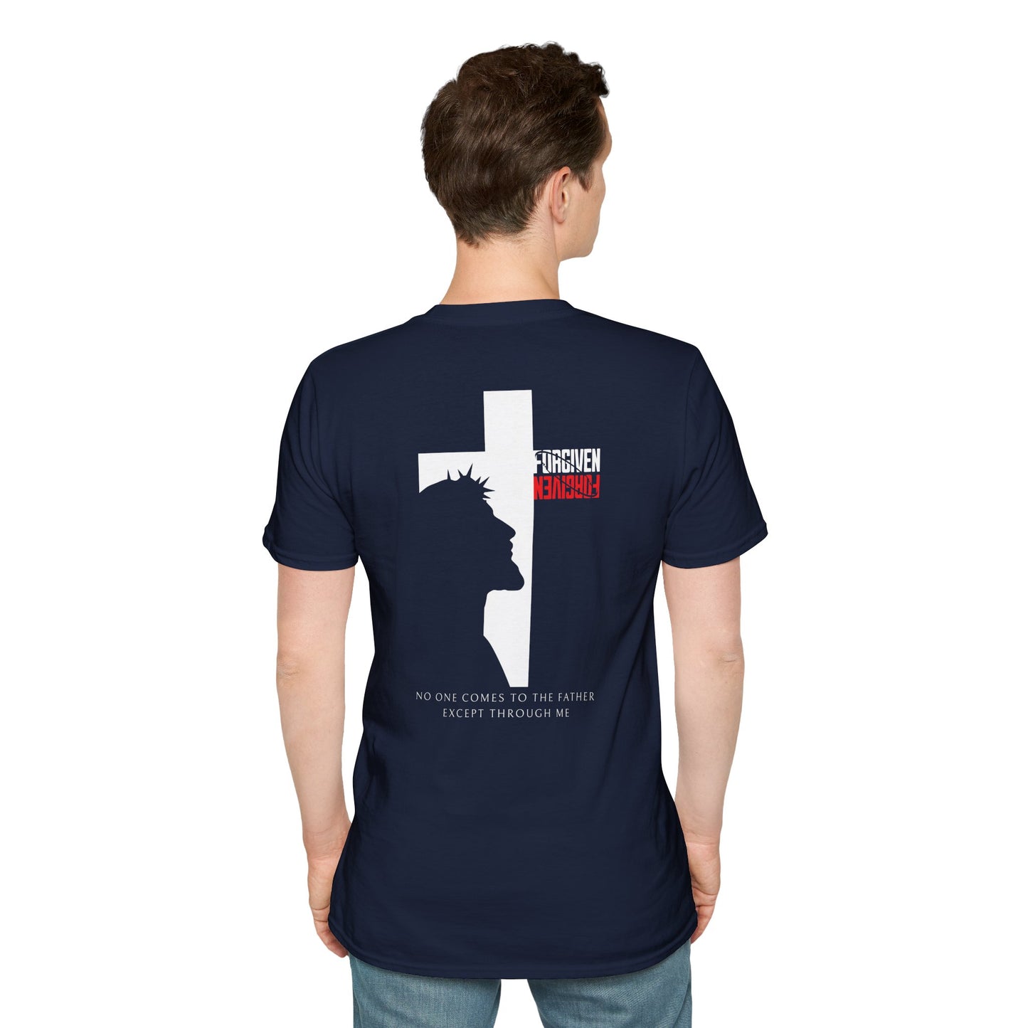 Forgiven Faith T-Shirt — Christian Cross & 'Forgiven' Design