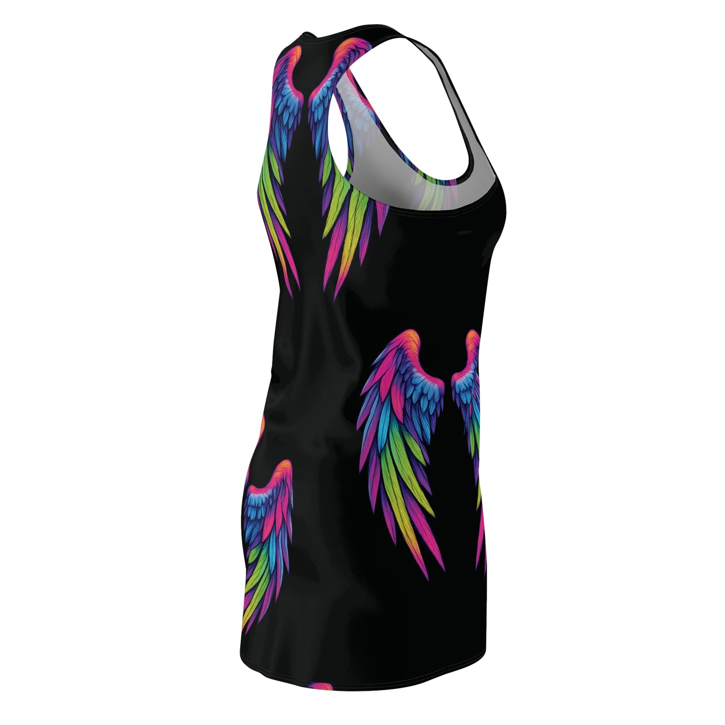 Angel Wings Racerback Dress (AOP)