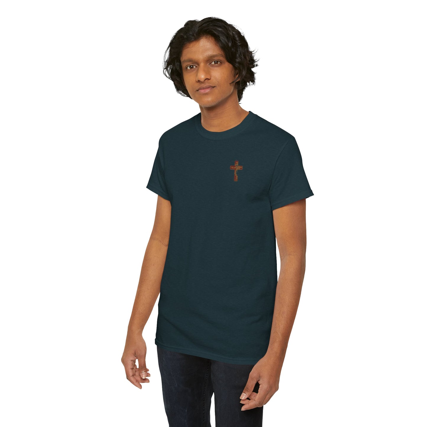 Lost Sheep-T‑Shirt — "Once Lost, Now Found" Christian Faith Tee