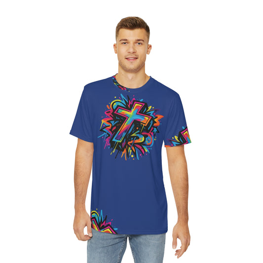 Cross Polyester Tee (AOP)