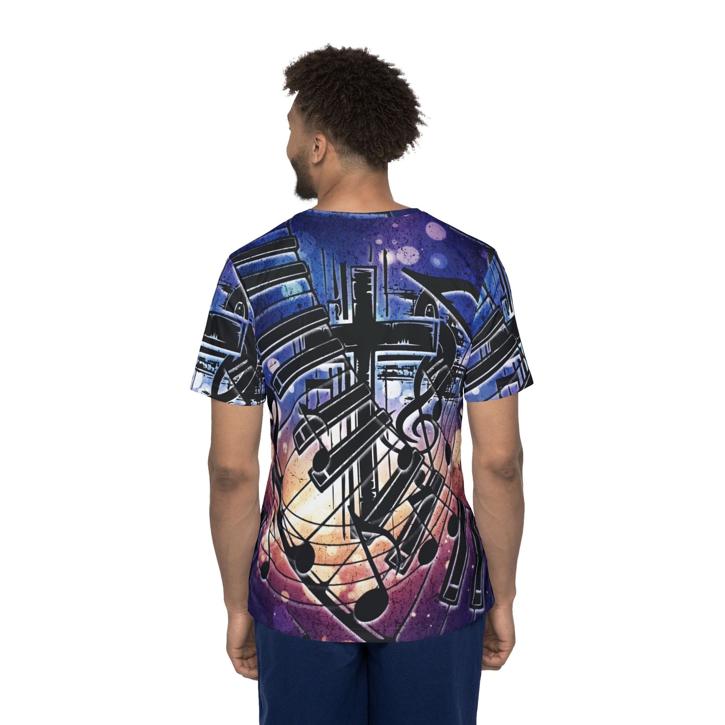 Worship is my Rhythm-Polyester Tee (AOP)