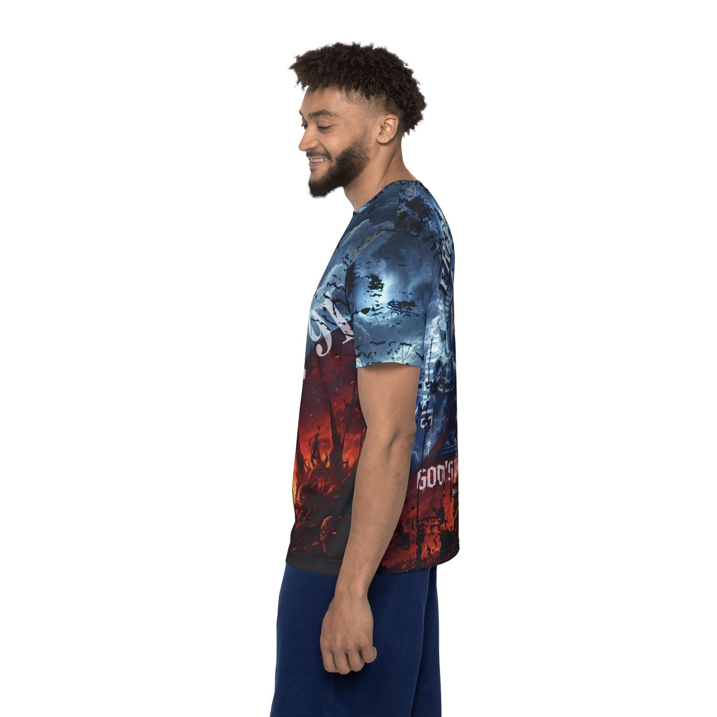 Psalm 91-Polyester Tee (AOP)