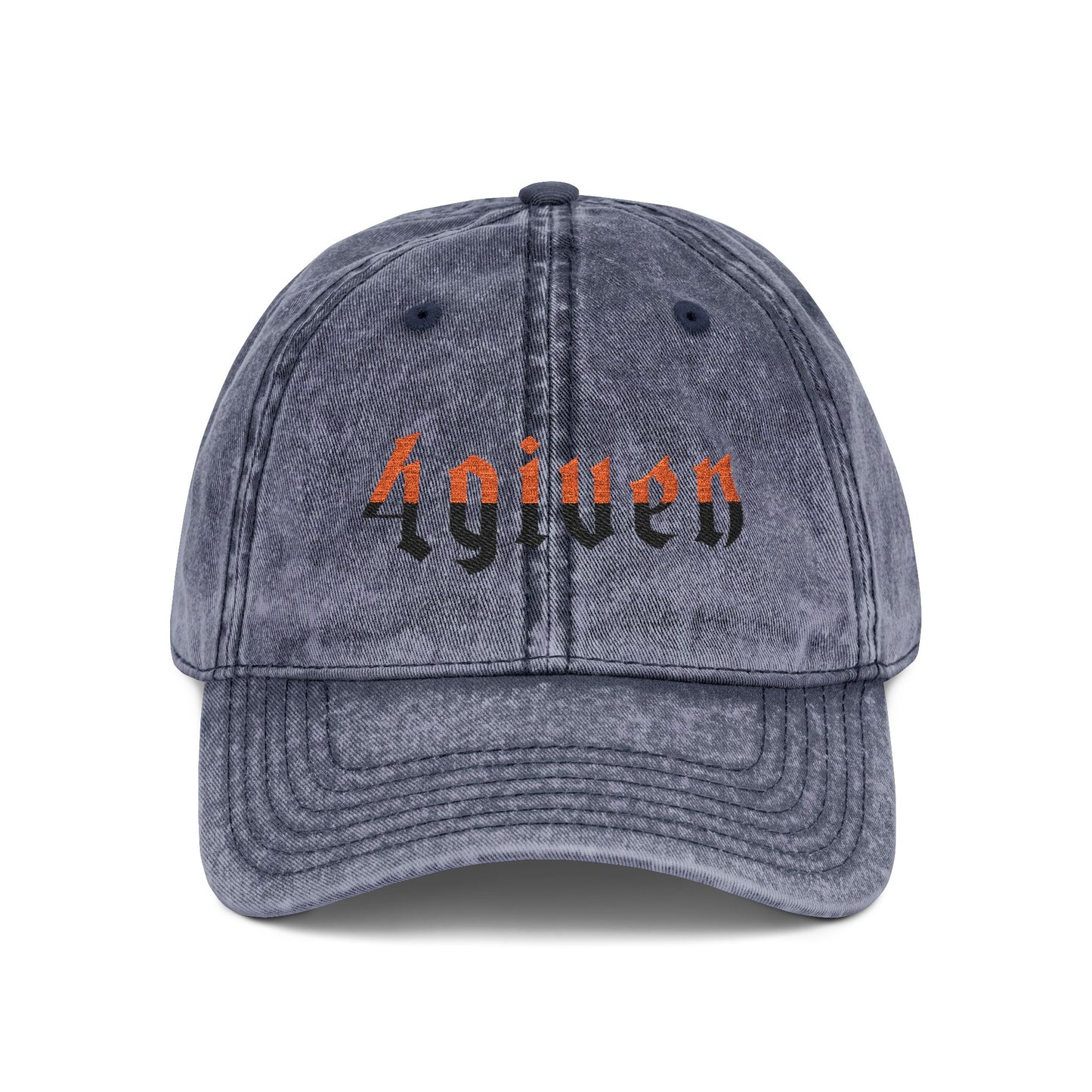 Embroidered Vintage Cap — "4given" Redemption Faith Hat
