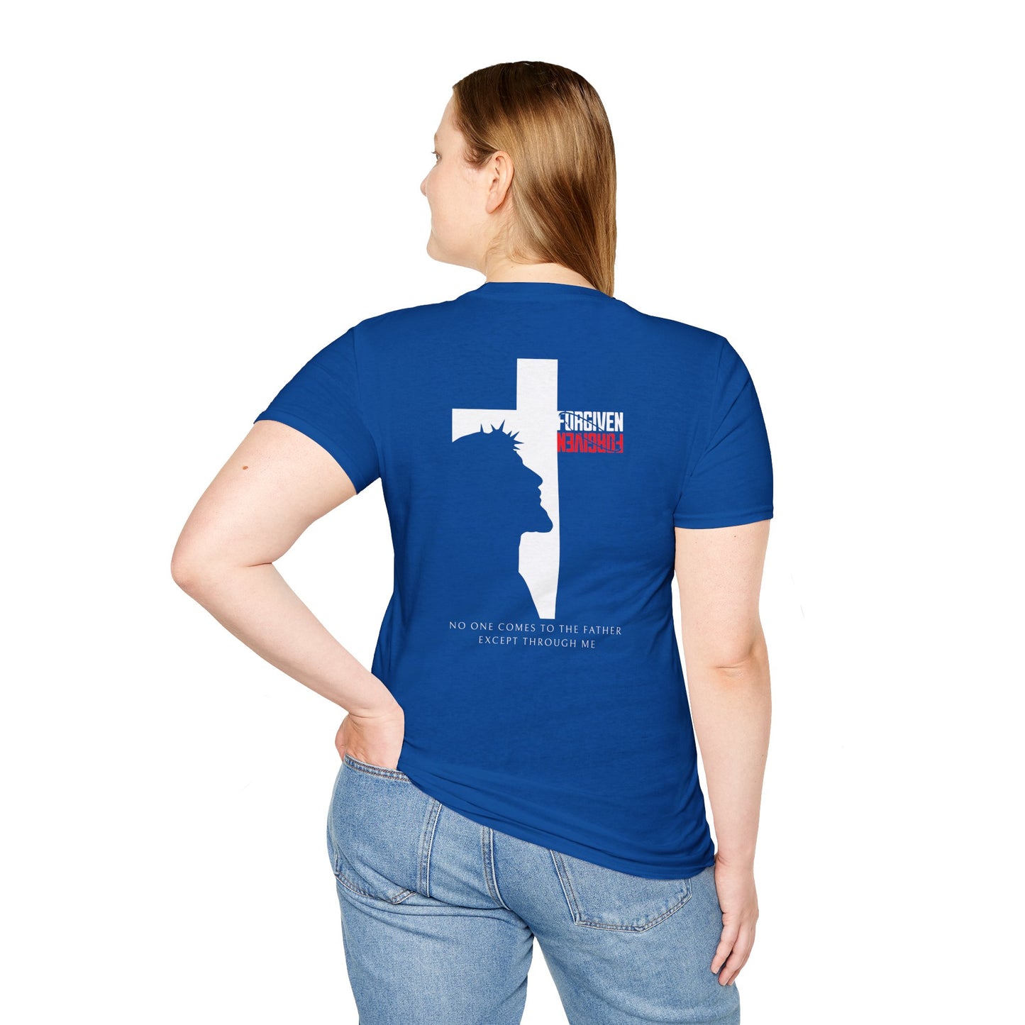 Forgiven Faith T-Shirt — Christian Cross & 'Forgiven' Design