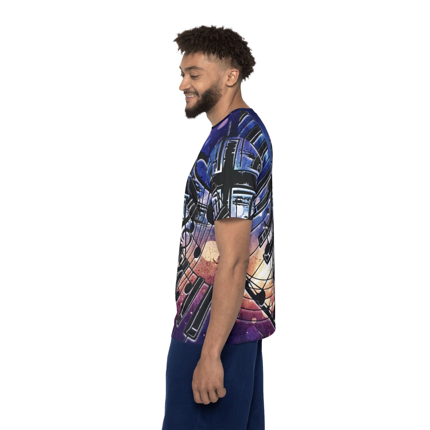 Worship is my Rhythm-Polyester Tee (AOP)