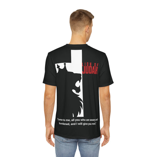 Lion of Judah-Men's Polyester Tee( AOP)