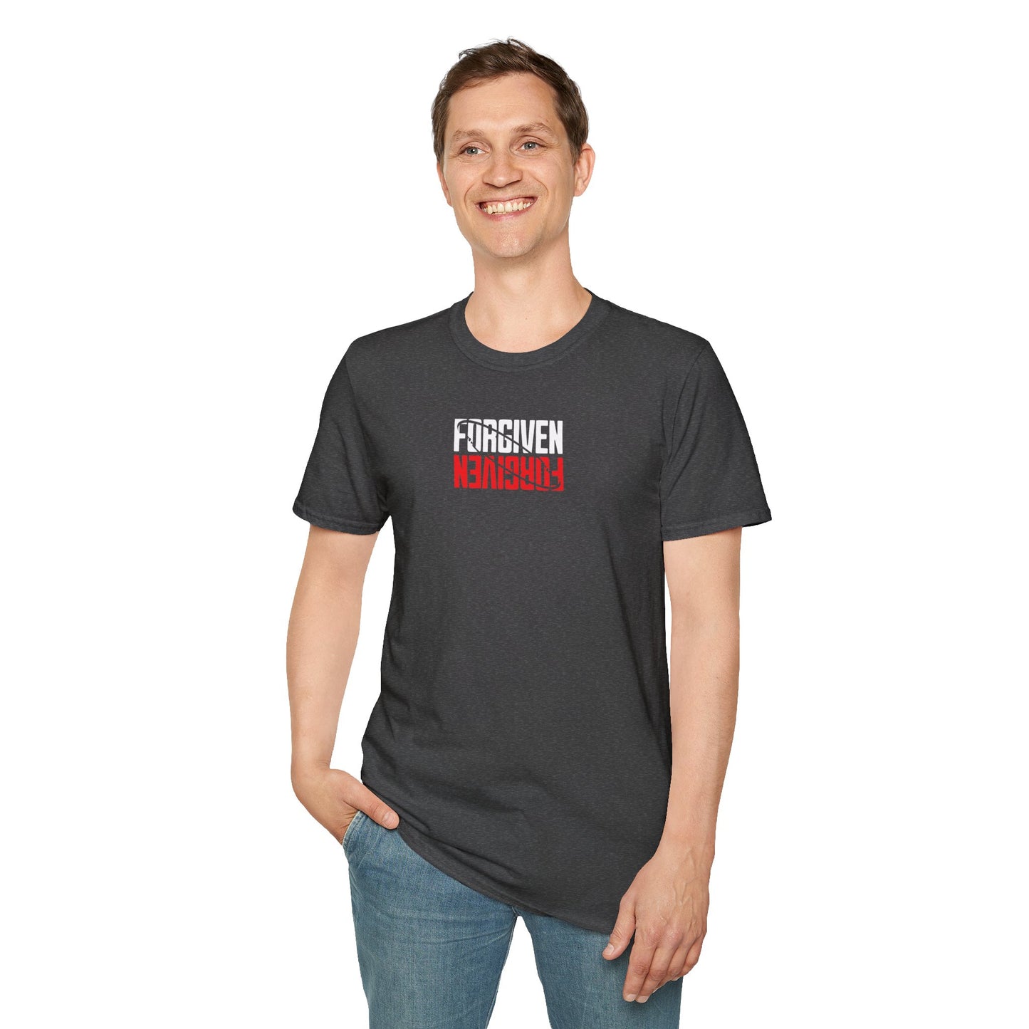 Forgiven Faith T-Shirt — Christian Cross & 'Forgiven' Design