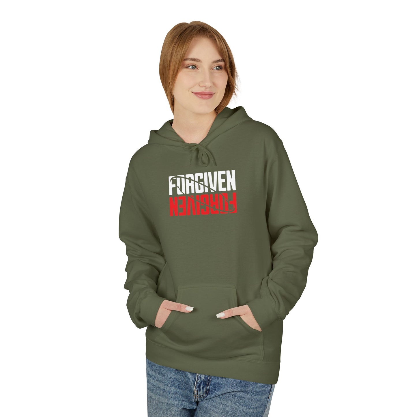 Forgiven-Unisex Fleece Pullover