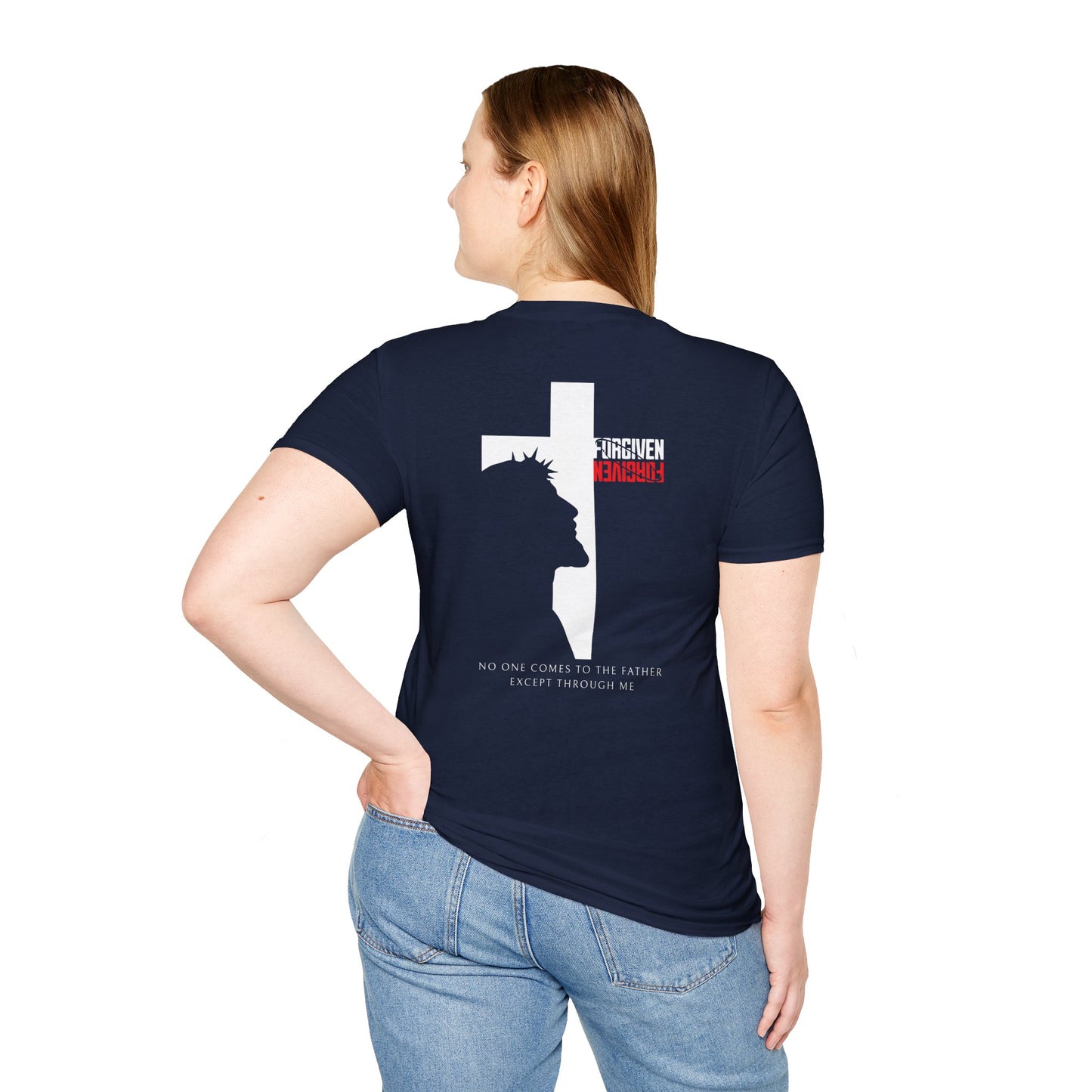 Forgiven Faith T-Shirt — Christian Cross & 'Forgiven' Design