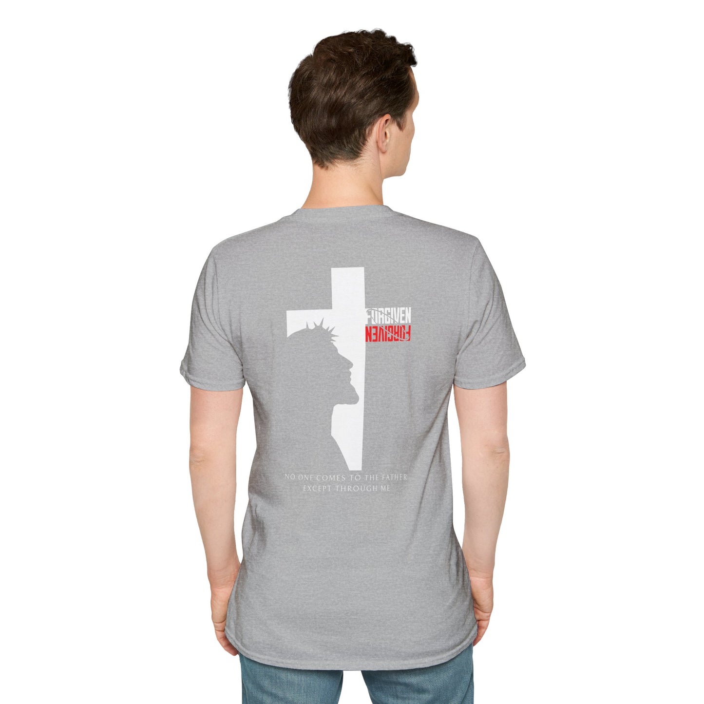 Forgiven Faith T-Shirt — Christian Cross & 'Forgiven' Design