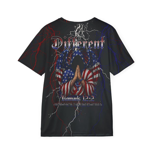 Different/Set Apart-Polyester Tee (AOP)
