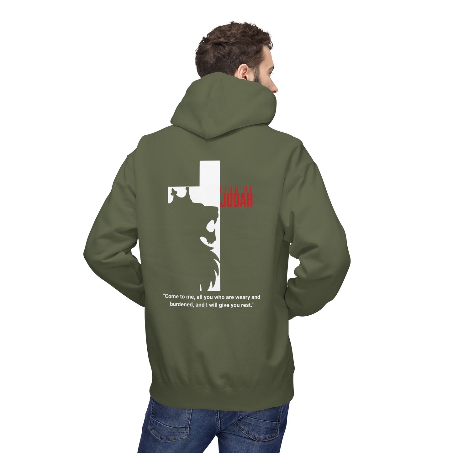 Lion of Judah- Unisex Fleece Hoodie