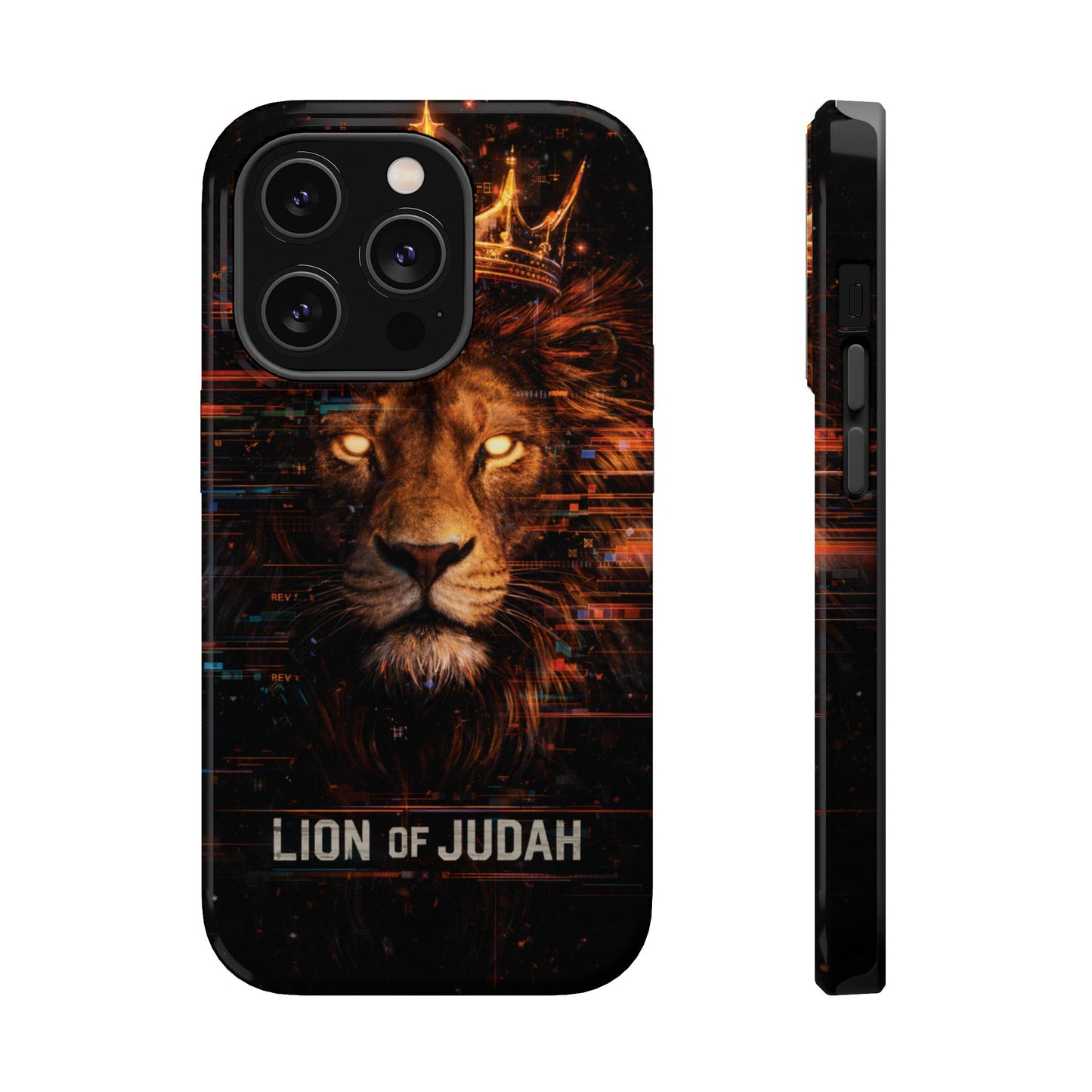 Lion of Judah Phone Case — Magnetic Impact-Resistant Armor