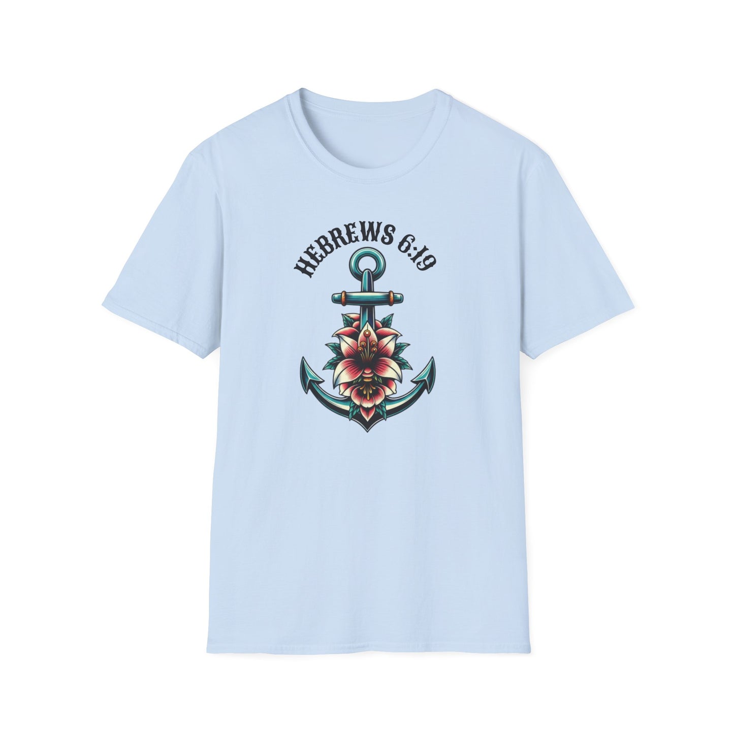 Hebrews 6:19-Unisex Tee (Garment Dyed)