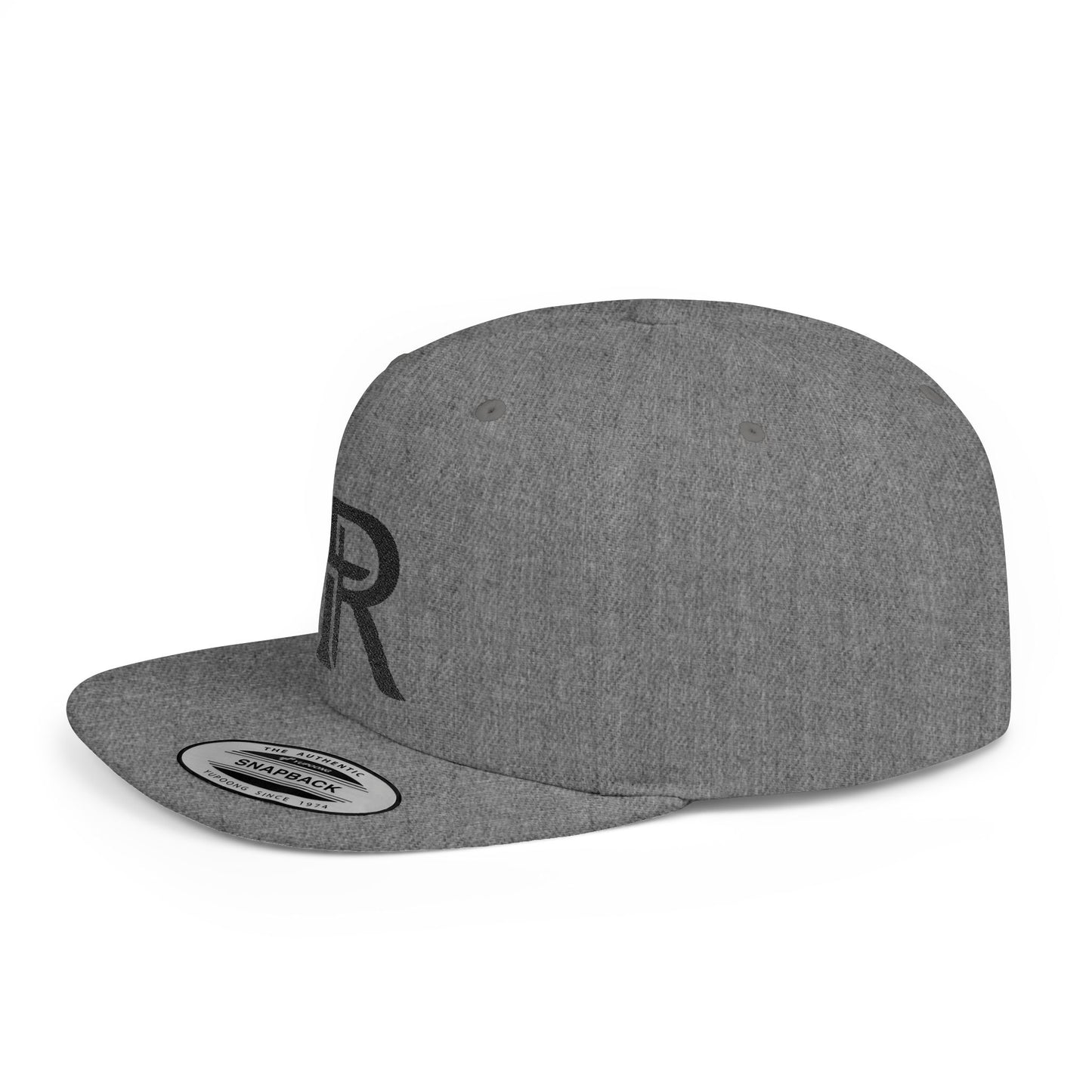 Christian Wear, Stylish Flat Bill Snapback Hat, Trendy Cap for Casual Outings, Gift for Sports Fans, Unisex Snapback for Summer Events, Custom Logo Hat
