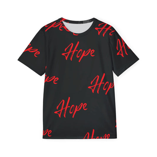 Hope-Jeremiah 29:11- Polyester Tee (AOP)