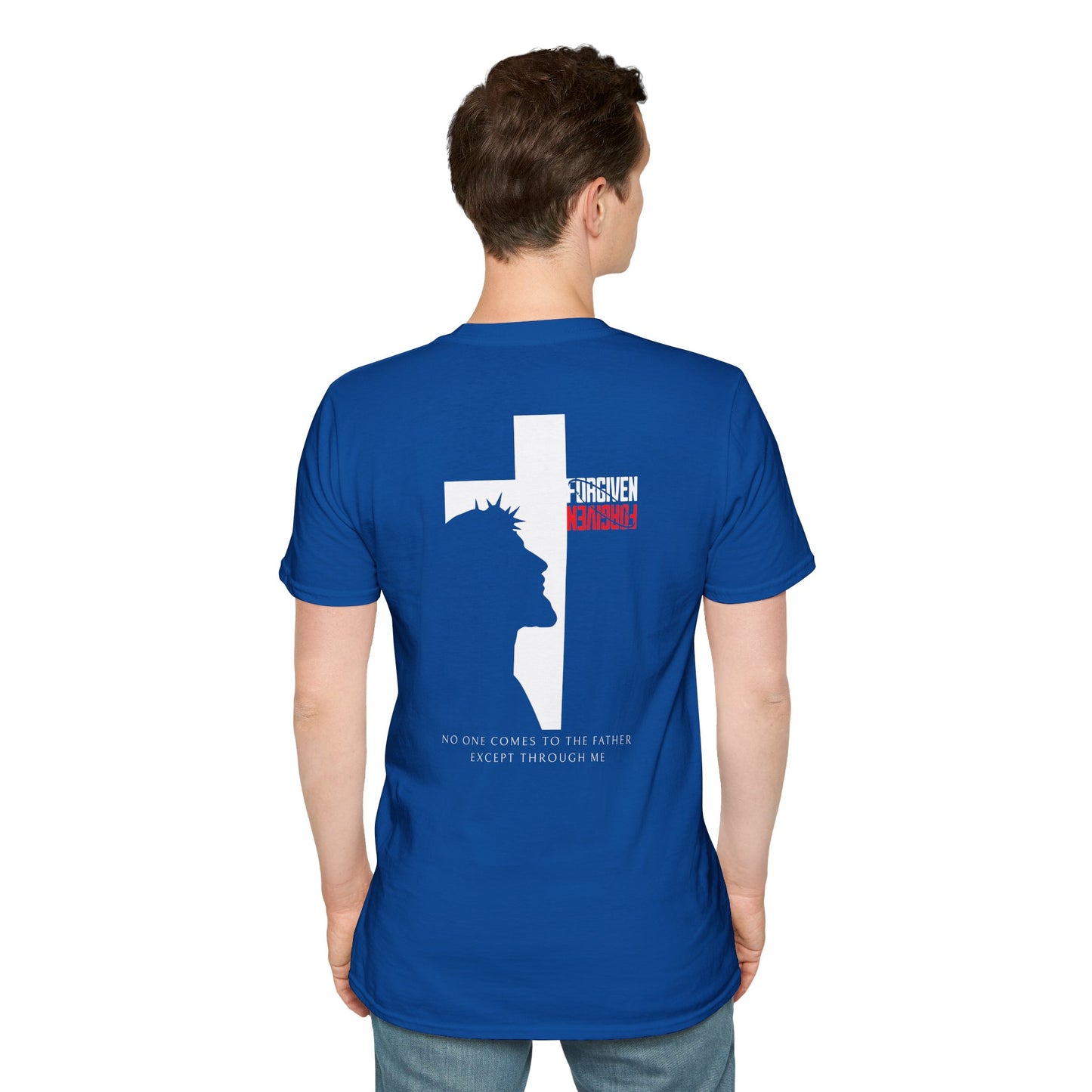 Forgiven Faith T-Shirt — Christian Cross & 'Forgiven' Design