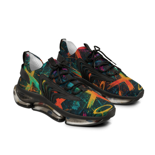 Sneakers Urban Graffiti Cross and Halo Design