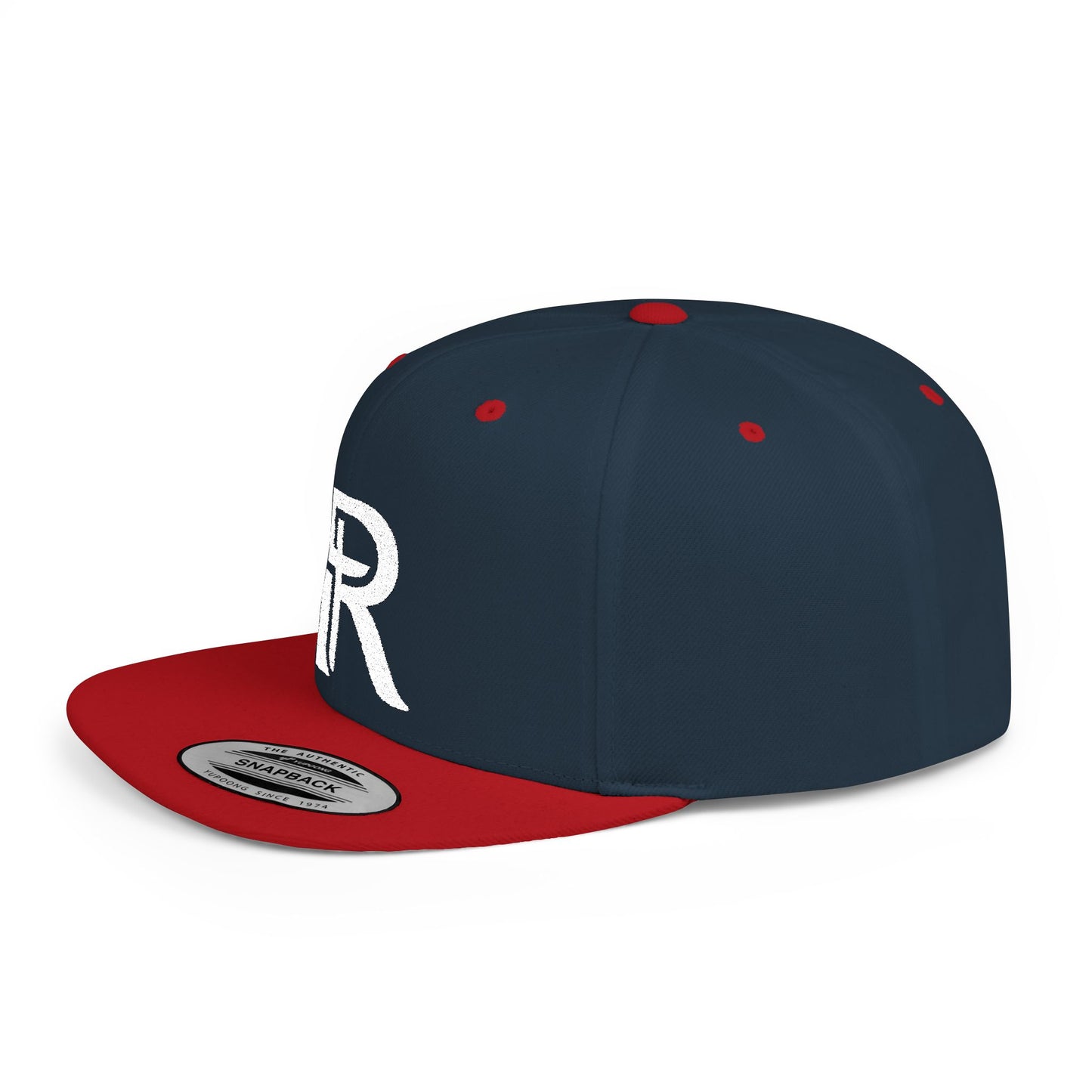 Redeemed Flat Bill Snapback Hat, Trendy Cap for Casual Outings, Gift for Jesus Fans, Unisex Snapback for Summer Events, Custom Logo Hat
