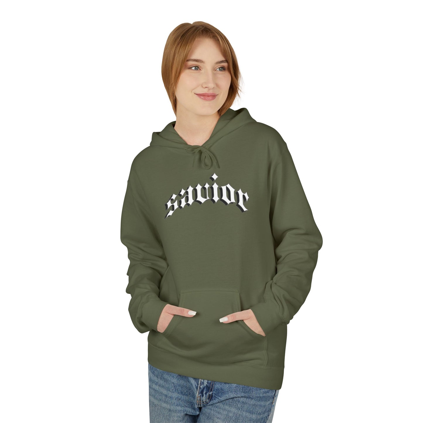 Savior-Unisex Fleece Pullover