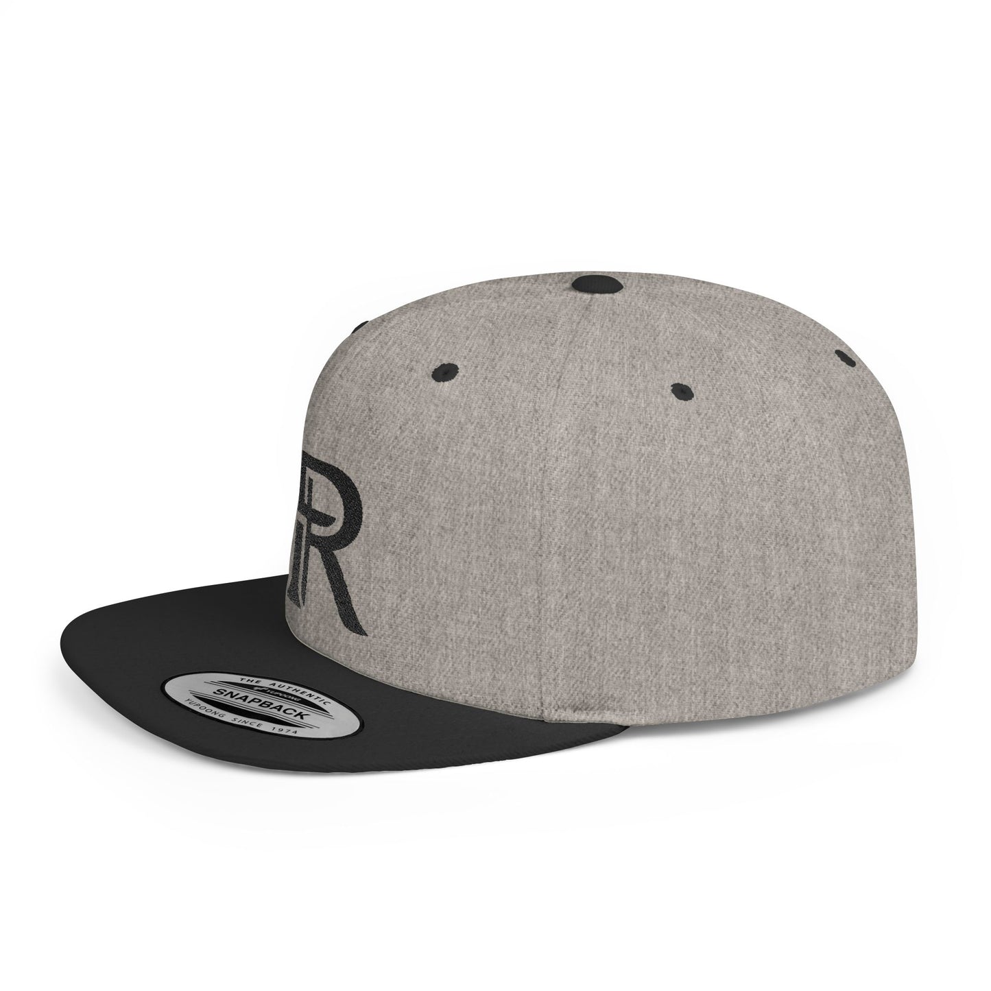 Christian Wear, Stylish Flat Bill Snapback Hat, Trendy Cap for Casual Outings, Gift for Sports Fans, Unisex Snapback for Summer Events, Custom Logo Hat