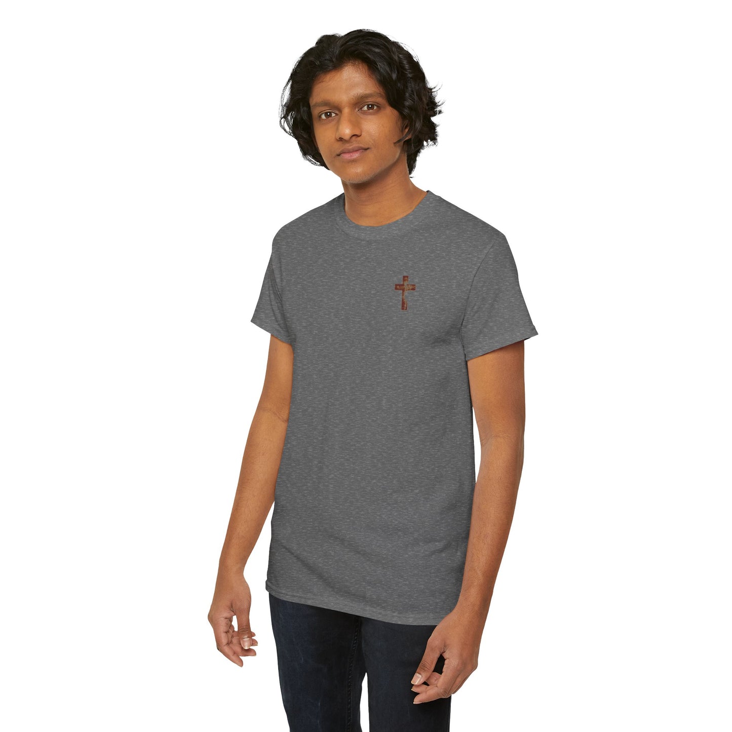 Lost Sheep-T‑Shirt — "Once Lost, Now Found" Christian Faith Tee