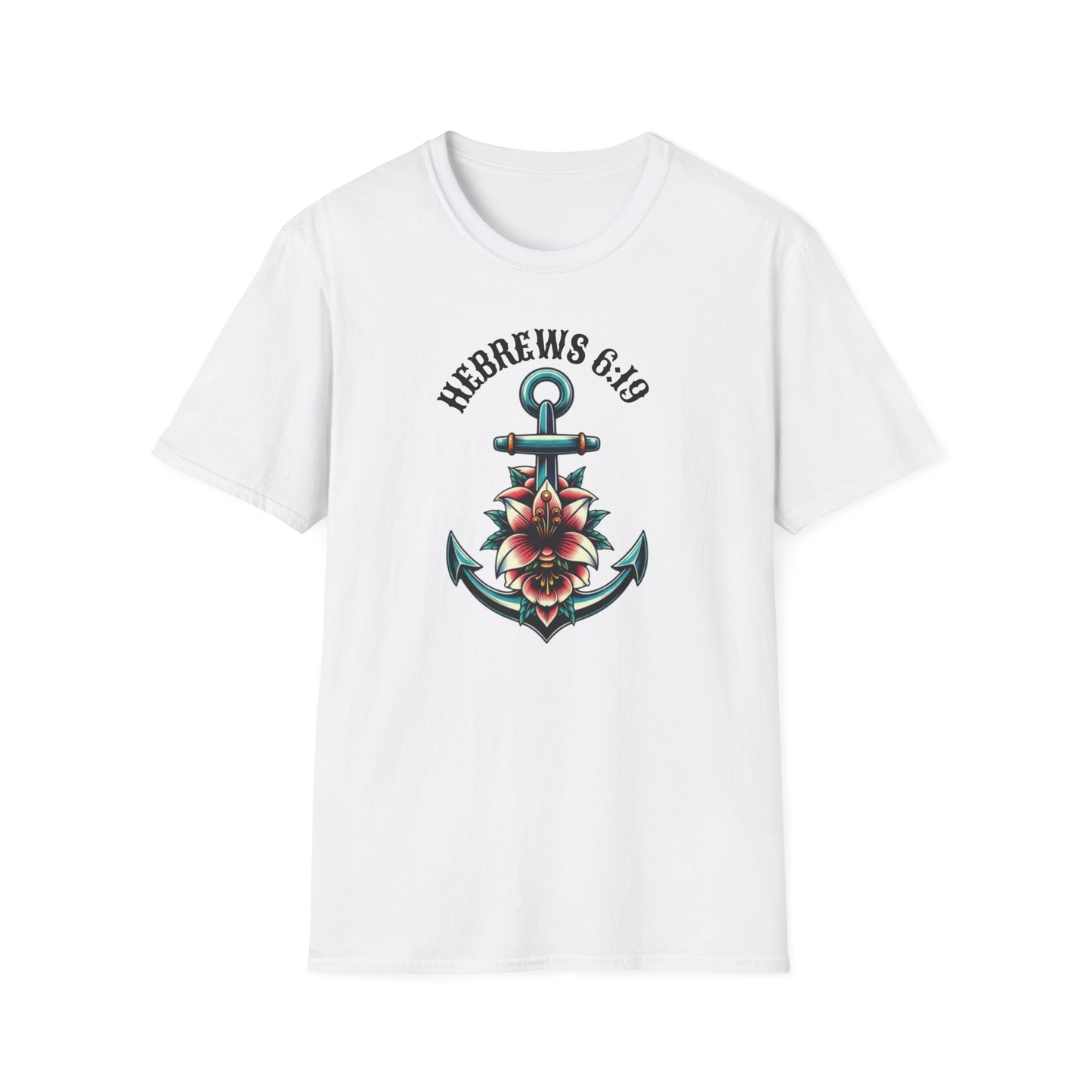 Hebrews 6:19-Unisex Tee (Garment Dyed)