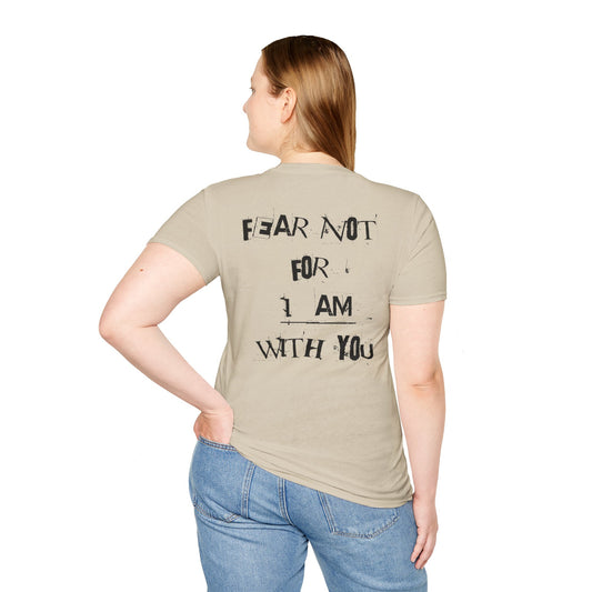 "Fear Not" Christian T-Shirt, Unisex Tee, Inspirational Shirt, Faith-Based Apparel, Religious Gift, Everyday Wear