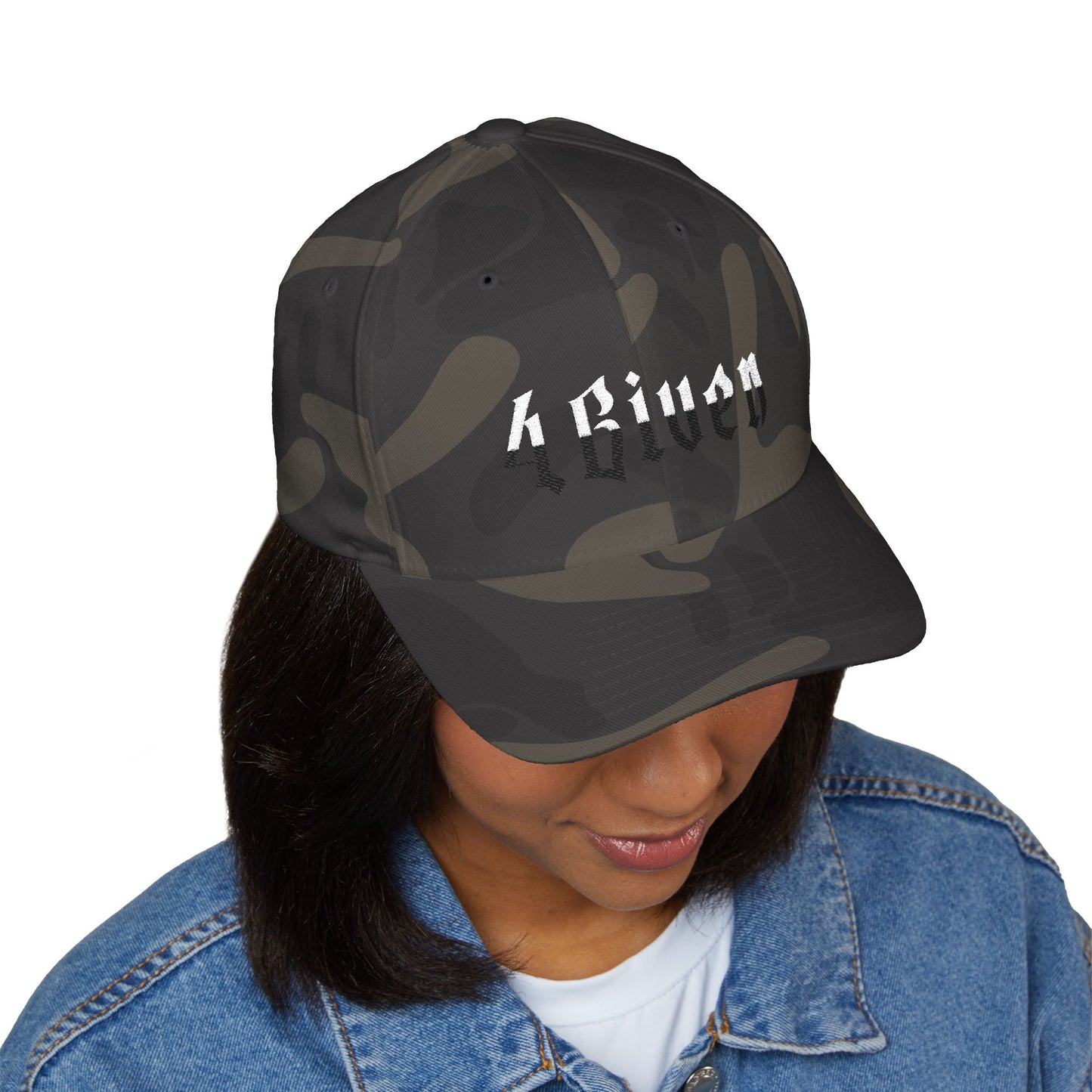 4Given Embroidered Baseball Cap- Flexfit