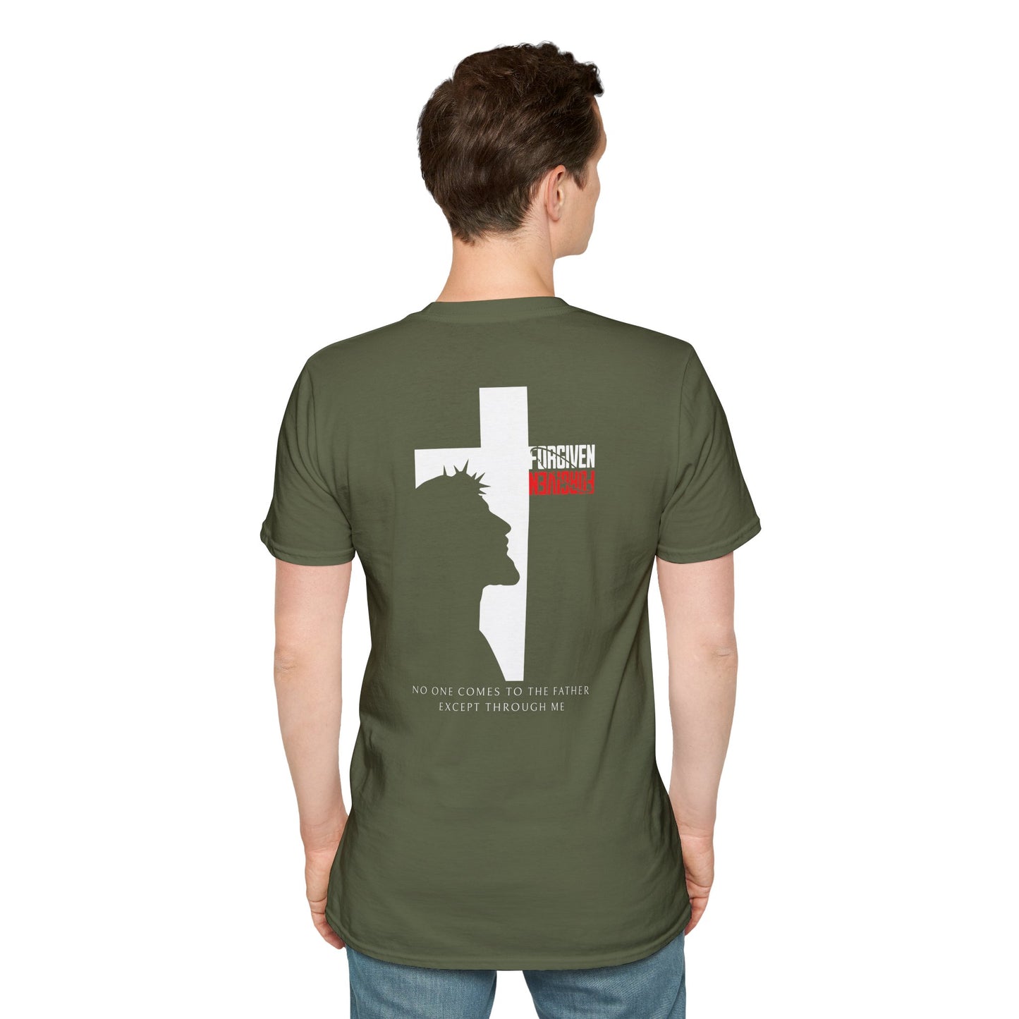 Forgiven Faith T-Shirt — Christian Cross & 'Forgiven' Design