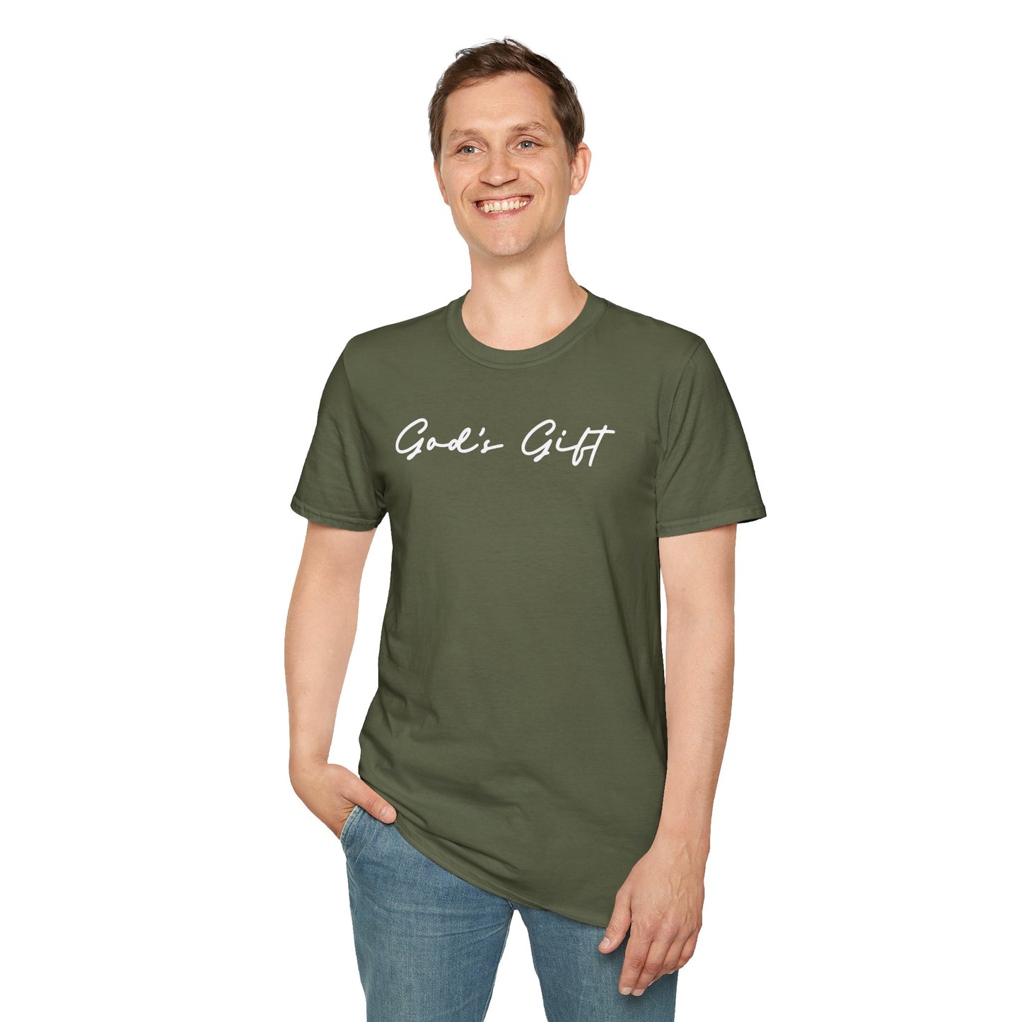 God's Gift- Unisex Tee (Garment Dyed)