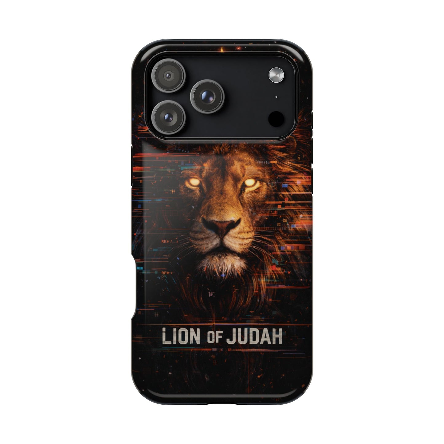 Lion of Judah Phone Case — Magnetic Impact-Resistant Armor