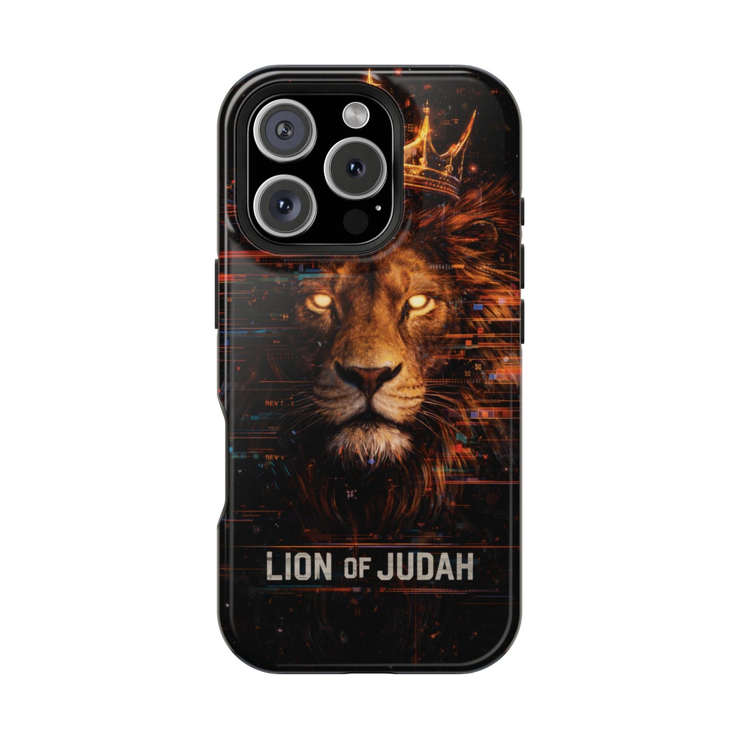 Lion of Judah Phone Case — Magnetic Impact-Resistant Armor