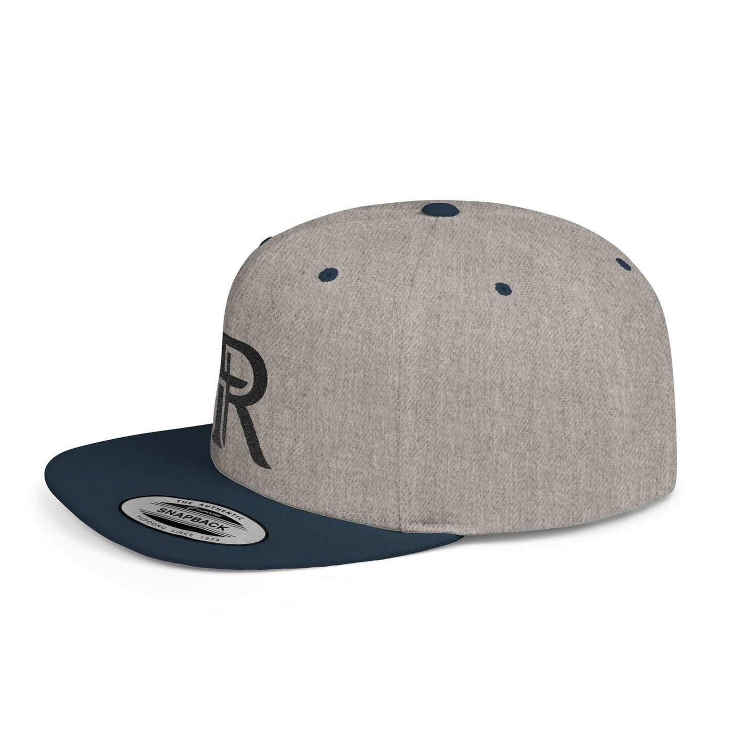 Christian Wear, Stylish Flat Bill Snapback Hat, Trendy Cap for Casual Outings, Gift for Sports Fans, Unisex Snapback for Summer Events, Custom Logo Hat