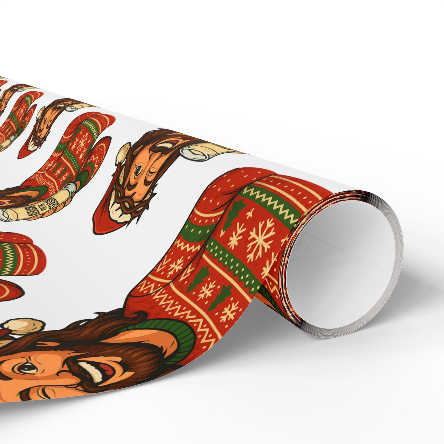 Jesus "Reason For The Season" Christmas Wrapping Paper