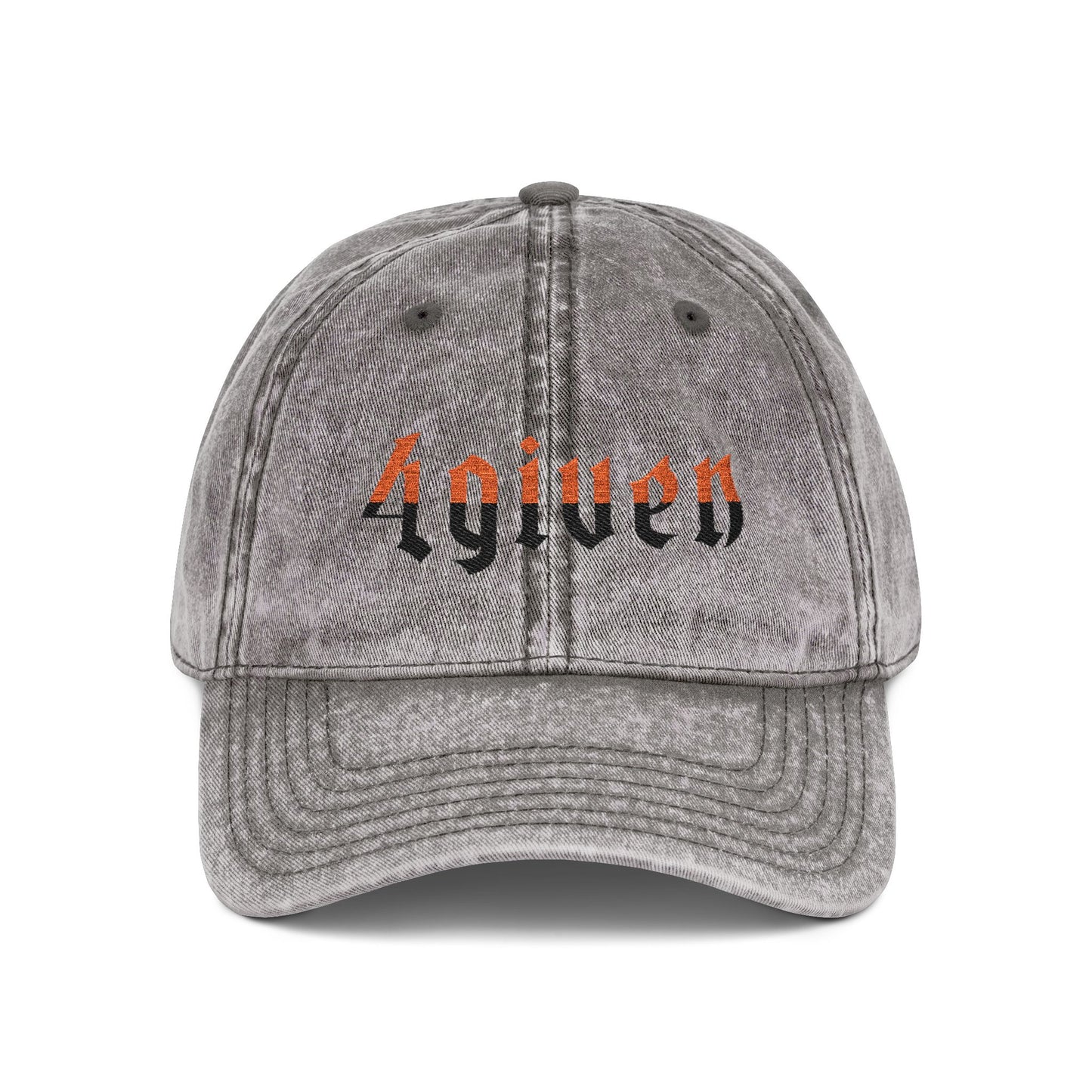 Embroidered Vintage Cap — "4given" Redemption Faith Hat