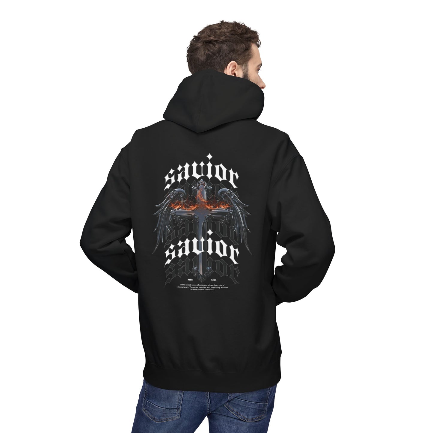 Savior-Unisex Fleece Pullover