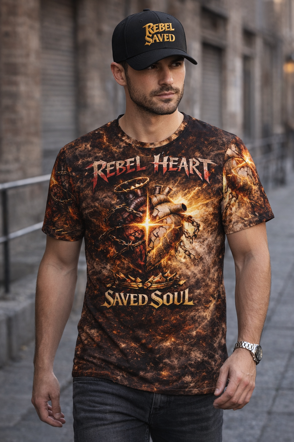 Rebel Saved Bundle-Cap/Tee